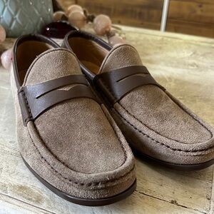 Marc Joseph New York suede loafers
